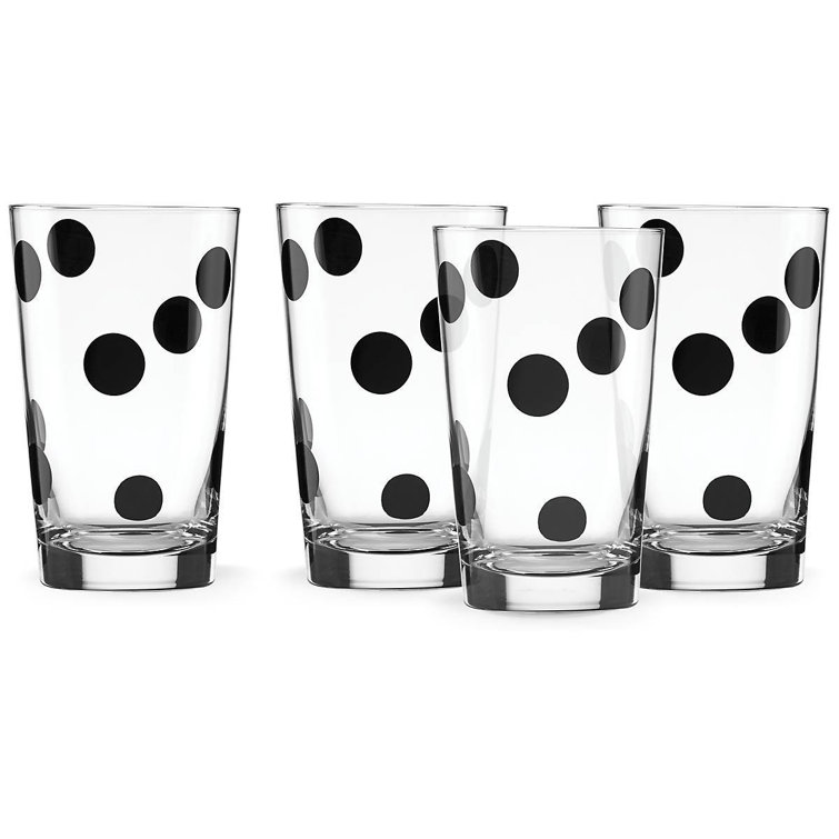 kate spade new york Deco Dot All in Good Taste 12 oz. Drinking Glass & Reviews Perigold